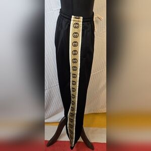Gucci Track Pants with Logo Stripe